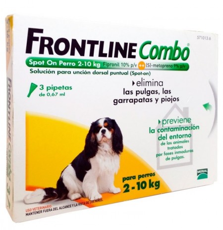 Frontline combo 3 pipetas spot-on