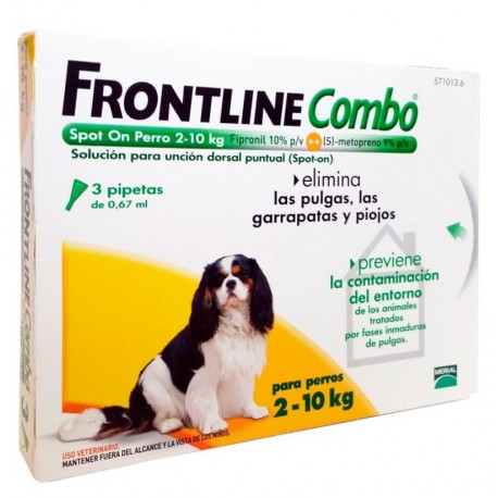 Frontline combo 3 pipetas spot-on