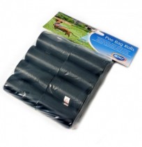 Duvo bolsitas higiénicas negras 16x20