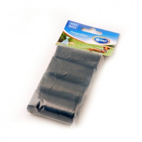 Duvo bolsitas higiénicas negras 4x20