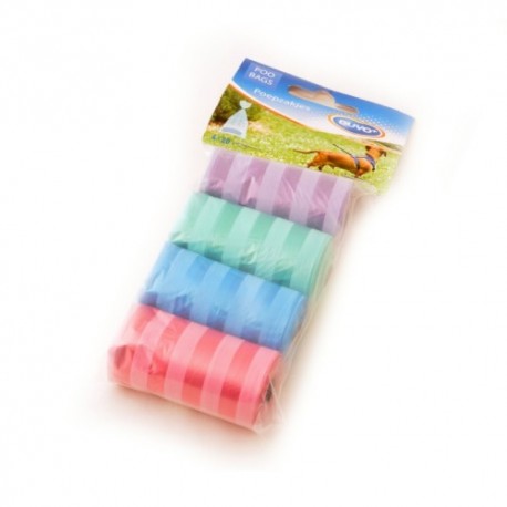 Duvo bolsitas higiénicas pastel a rallas 4x20