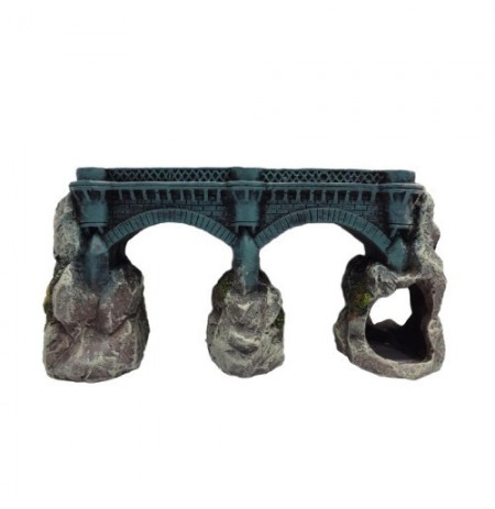 Duvo puente decoración acuario