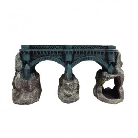 Duvo puente decoración acuario