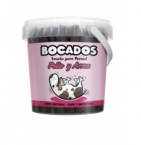 Bocados Pollo Barritas para perros