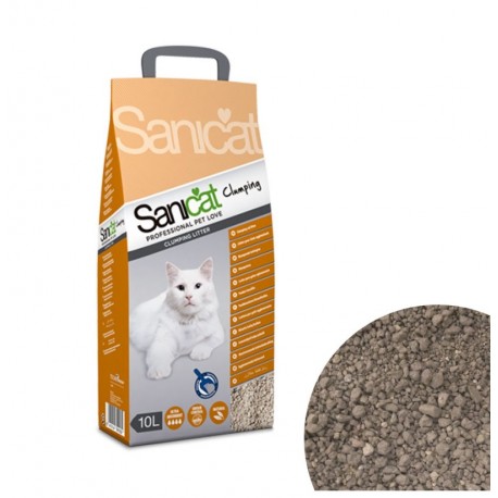 Sanicat clumping saco antiguo o viejo