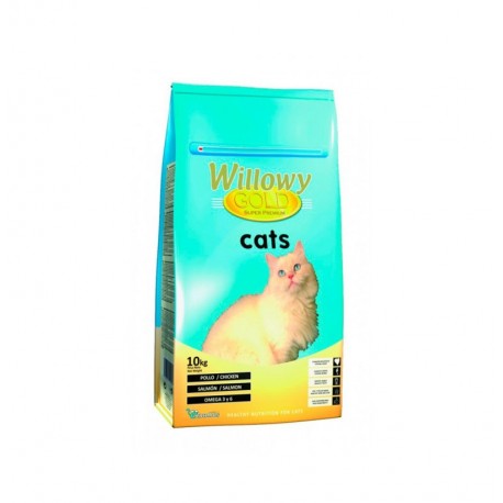 Willowy Gold Cats (pollo, salmón y atún)