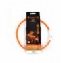 Collar led nylon usb naranja duvo seecurity