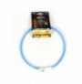 Collar led silicona usb azul duvo seecurity