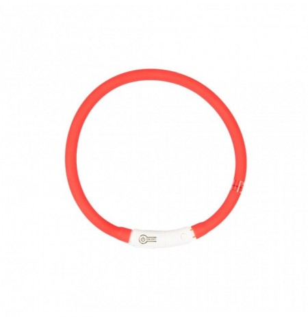 Collar led silicona usb rojo duvo seecurity
