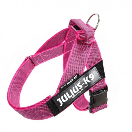 Arnés julius idc® de cinta rosa