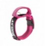 Collar julius-k9 con asa rosa - color & gray