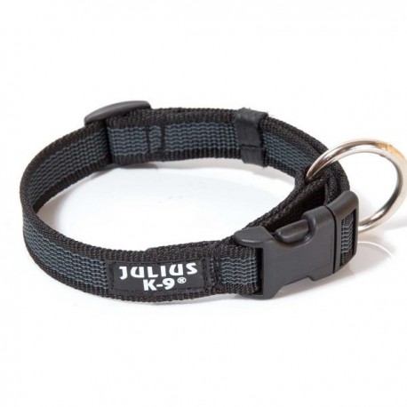 Collar julius-k9 negro - color & gray