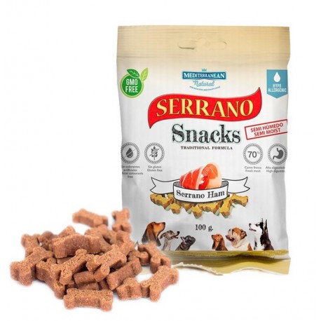 Snacks serrano Jamón para perros