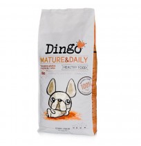 Saco pienso Dingo mature & daily para perros mayores de Dingonatura en formato de 12Kg