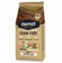 Comida Ownat Cat Prime Grain Free para el cuidado de pelo y piel para gatos 3Kg