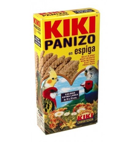 Kiki Panizo en espiga 100g para pájaros