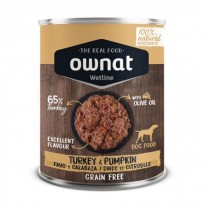 Ownat Latas Pavo con Calabaza para perros