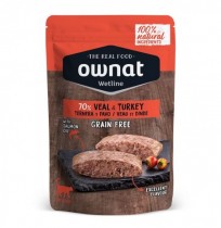 Ownat Wetline Veal & Turkey (Ternera y Pavo) para gatos