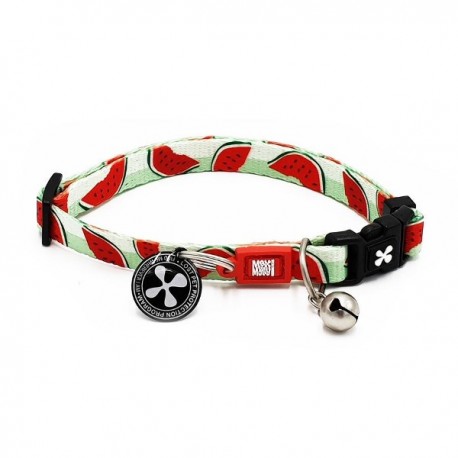Max & molly collar watermelon para gatos