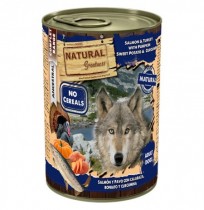 Natural Greatness Pavo con Salmón Latas para perros
