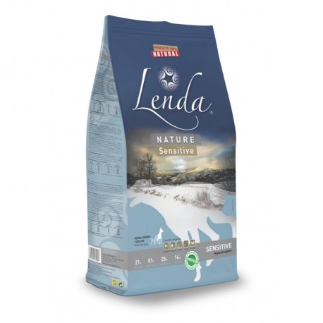  Pienso Lenda Nature Sensitive de pescado blanco y patata para perro de 12Kg