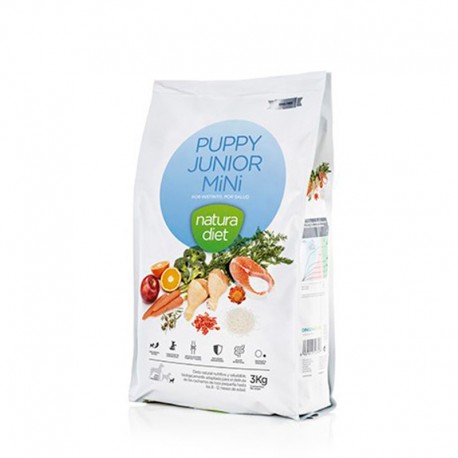 Pienso Natura Diet Puppy & Junior Mini para perros pequeños