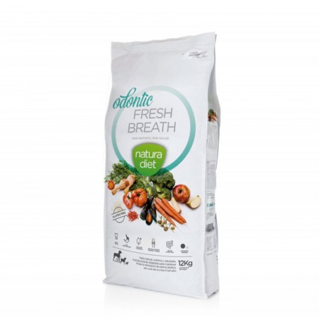 Pienso Natura Diet Odontic Fresh Breath para limpieza dental, sarro y mal aliento para perros