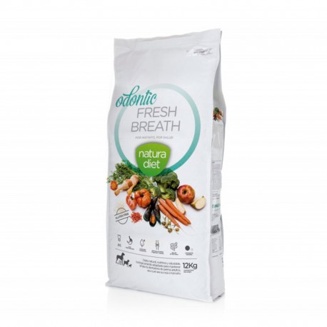Pienso Natura Diet Odontic Fresh Breath para limpieza dental, sarro y mal aliento para perros