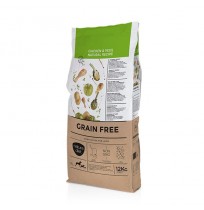 Pienso Natura Diet Grain Free Chicken & Vegetables sin cereales para perros en formato de 12Kg