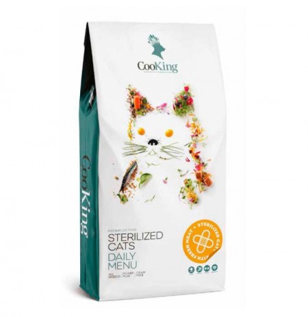 Pienso Cooking Sterilized para gatos de 2Kg