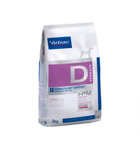 Virbac D1 Dermatology Support para perros