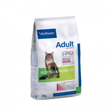 Virbac Cat Adult Salmón Neutered & Entire para gatos