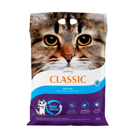 Arena aglomerante Intersand Extreme classic Natural para gatos