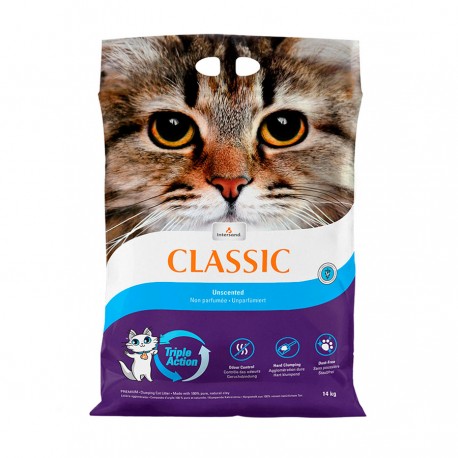 Arena aglomerante Intersand Extreme classic Natural para gatos