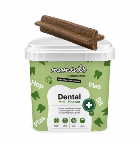 Moments Dental Mini-Medium snacks para perros medianos y mini
