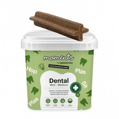 Moments Dental Mini-Medium snacks para perros medianos y mini