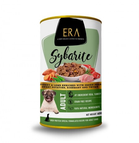 Era Sybarite Pavo y Cordero Latas para perros