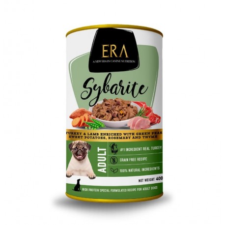 Era Sybarite Pavo y Cordero Latas para perros