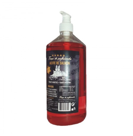 Tiempo de profesionales aceite de salmón