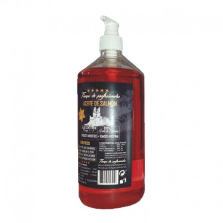 Tiempo de profesionales aceite de salmón