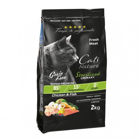 Tiempo profesionales cat sterilized urinary para gatos esterilizados