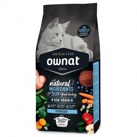 Ownat Ultra Sterilized para gatos esterilizados 1.5Kg