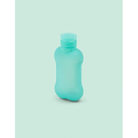 United Pets - Bon Ton Pi Botella de agua para pis de perros Aqua Cian