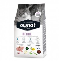 Comida Ownat care Renal para gatos adultos con afectaciones renales 3Kg