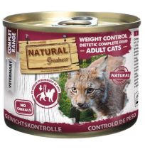 Latas comida húmeda para gatos Natural Greatness Vet Obsesity (control de peso) 200g