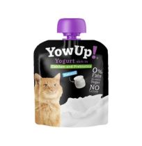 Yowup bolsita de yogur natural para gatos sin lactosa ni azucares de 85g