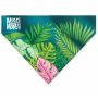 Textura de la cara frontal de la Bandana tropical para perros max & molly