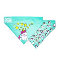Bandana o pañuelo de ropa unicorn (unicornio) para perros max & molly
