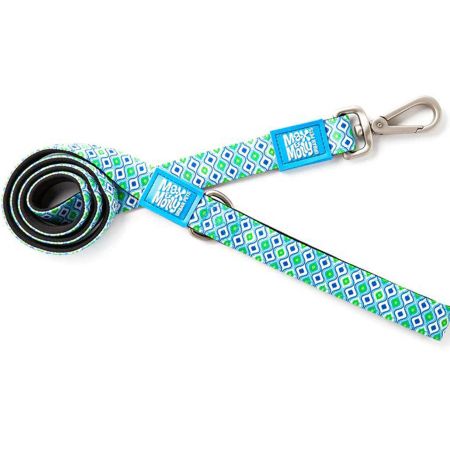 Correa corta retro blue para perros max & molly