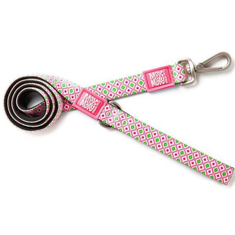 Correa corta retro pink para perros max & molly